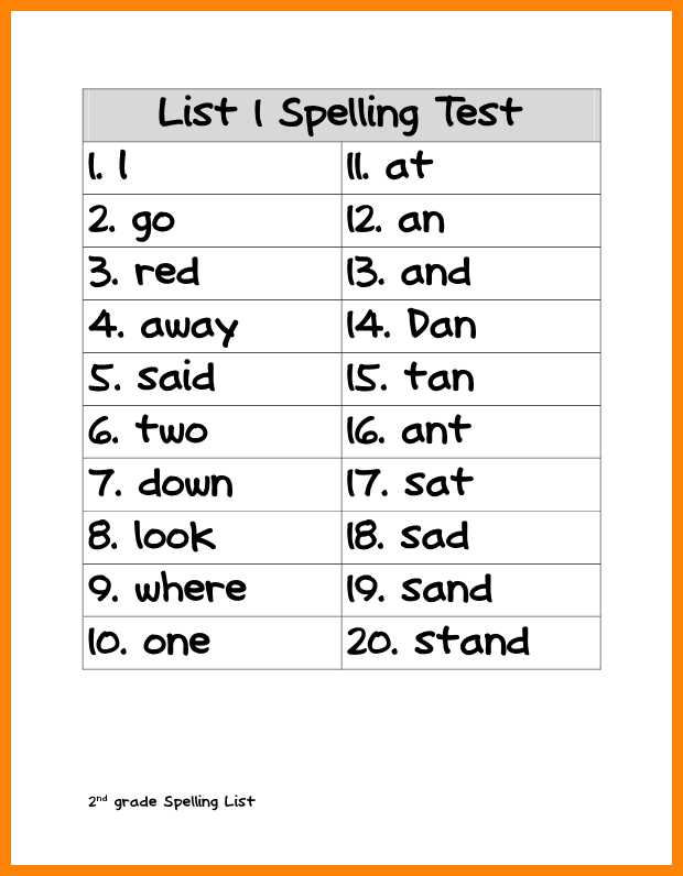 2nd Grade Spelling Worksheets Pdf and 2nd Grade Spelling Worksheets for All