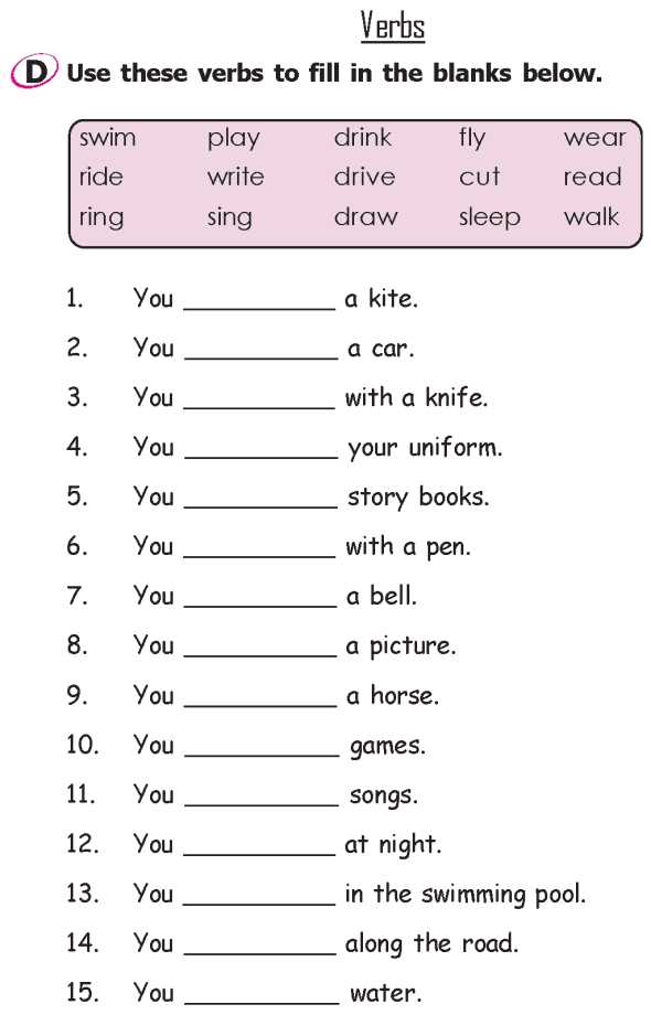 2nd Grade Vocabulary Worksheets together with Grade 2 Grammar Lesson 11 Verbs 4 Navidad Pinterest