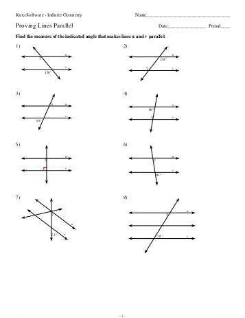 3.3 Proving Lines Parallel Worksheet Answers as Well as More About Parallel Lines Notes Proving Lines are Parallel Dual