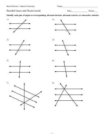 3.3 Proving Lines Parallel Worksheet Answers or Best Parallel Lines and Transversals Worksheet Awesome 160 Best