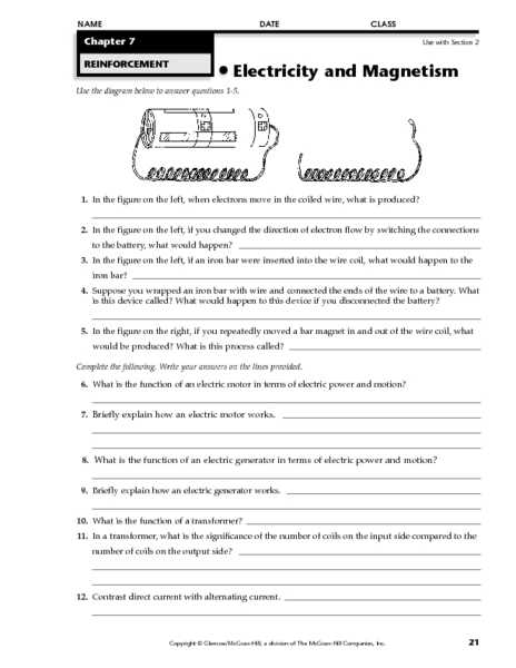 5th Grade Magnetism Worksheets and Magnetism Worksheet for High School Worksheets for All
