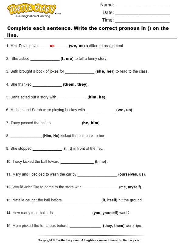 6th Grade English Worksheets and 16 Best English Grammar Images On Pinterest