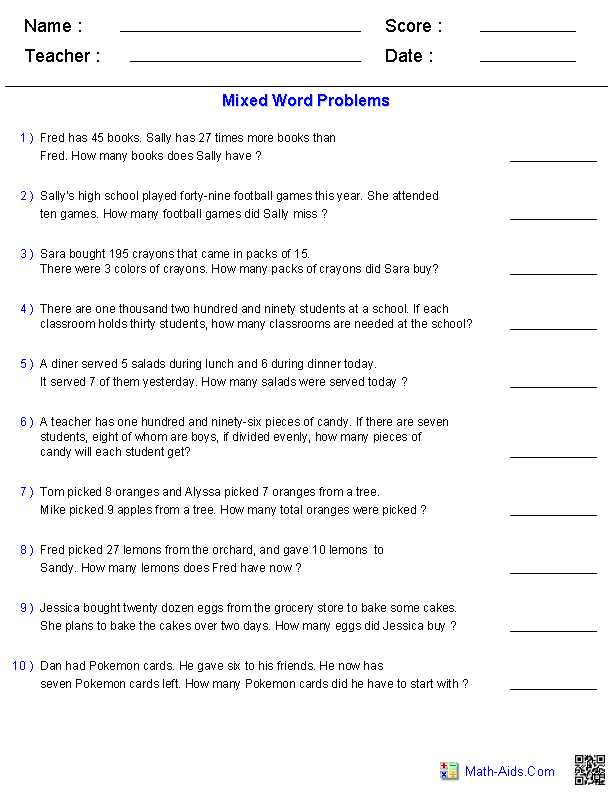 6th Grade Math Word Problems Worksheets as Well as Mixed Word Problems Printables Math Pinterest