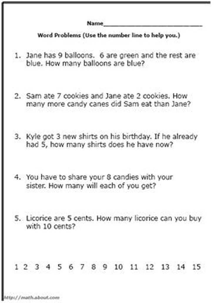 6th Grade Word Problems Worksheet as Well as First Grade Math Printable Word Problem Worksheets