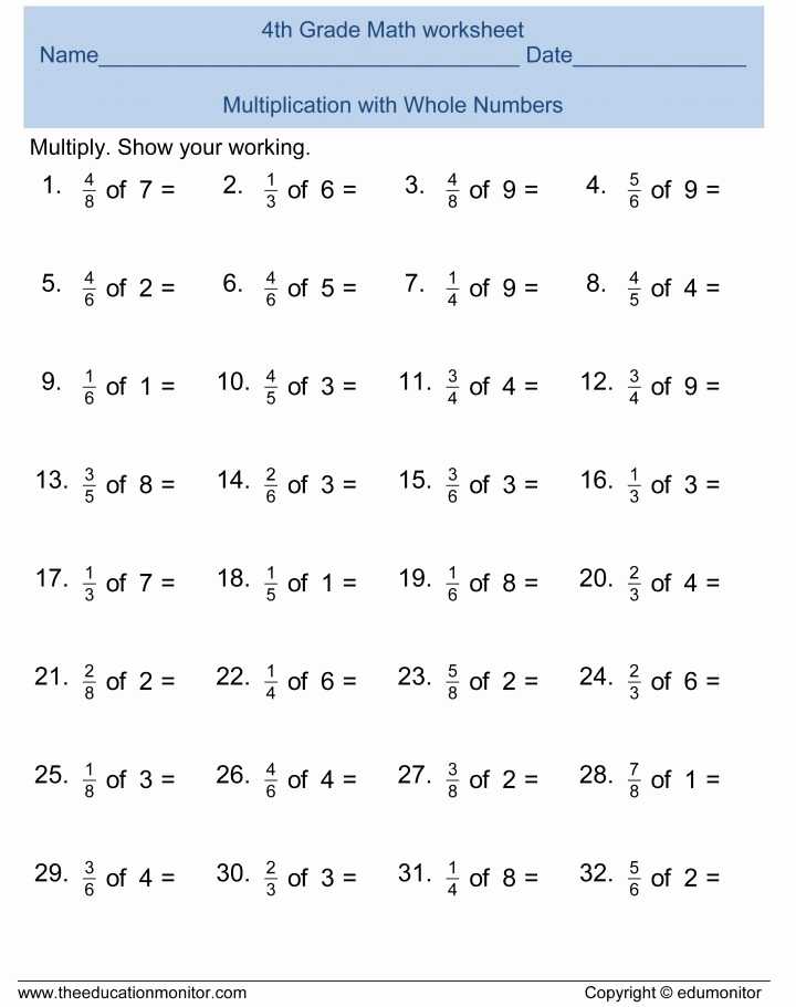 7th Grade Fractions Worksheets or Dividing Fractions by Fractions Worksheet New Multiplying and