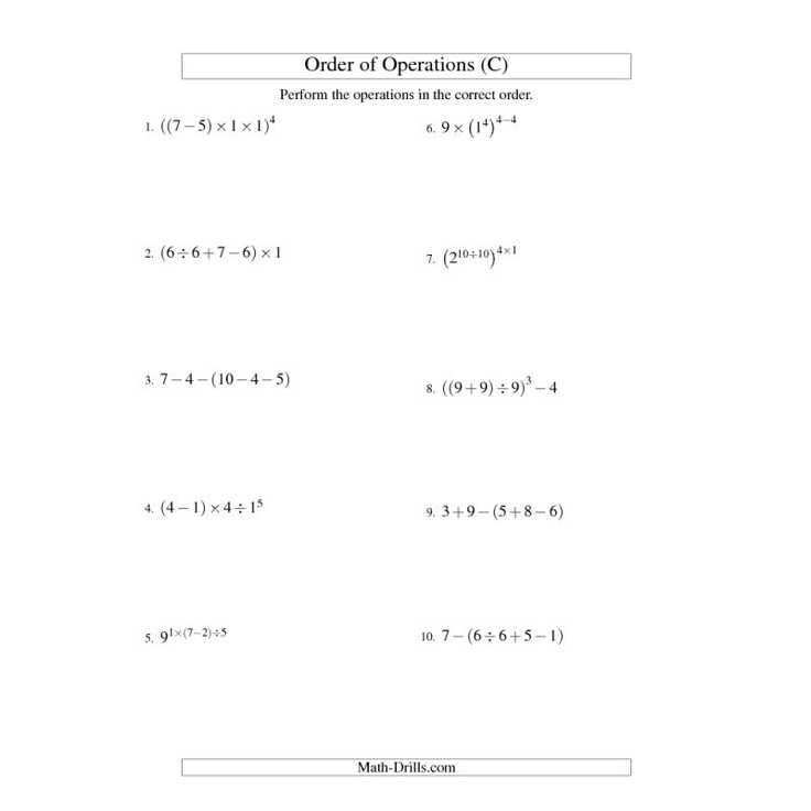 7th Grade order Of Operations Worksheet Pdf together with 139 Best Maths order Of Operations Images On Pinterest