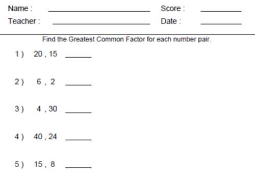 8th Grade Common Core Math Worksheets or Mon Core 7th Grade Math Worksheets Worksheets for All