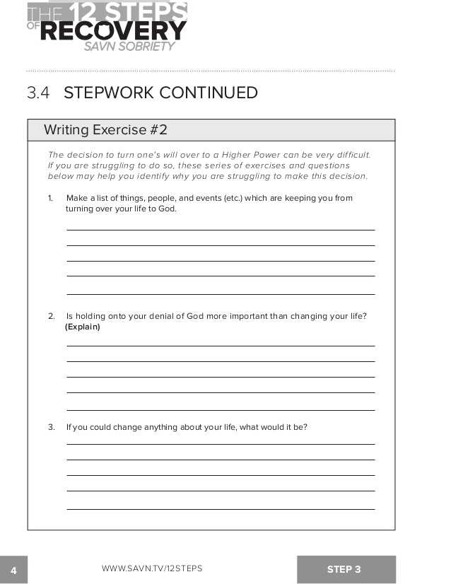 Aa 4th Step Worksheet Joe and Charlie or Step 10 Worksheet Kidz Activities