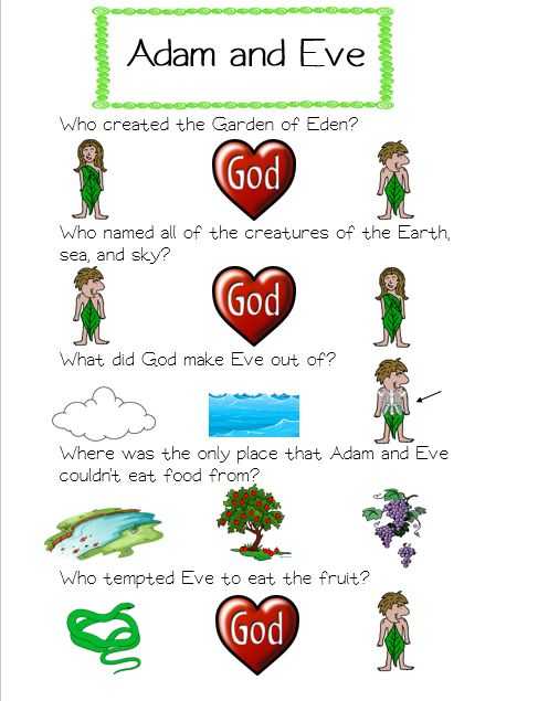 Adam and Eve Worksheets Along with 197 Best Adam & Eve Eden Lessons Images On Pinterest