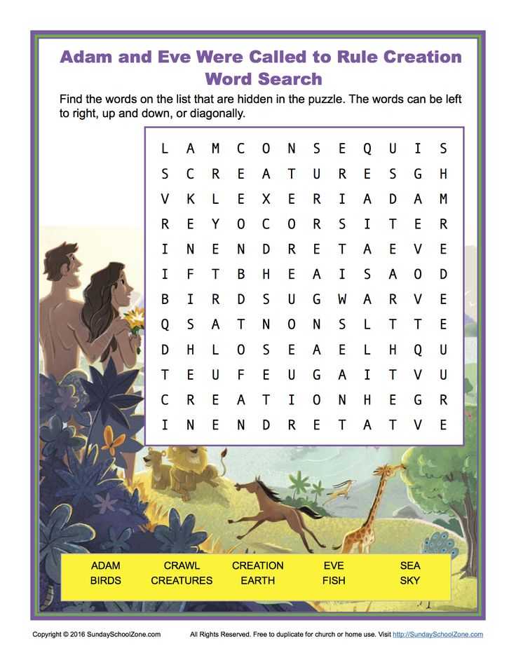 Adam and Eve Worksheets together with 9 Best Adam and Eve Were Called to Rule Creation Bible Activities