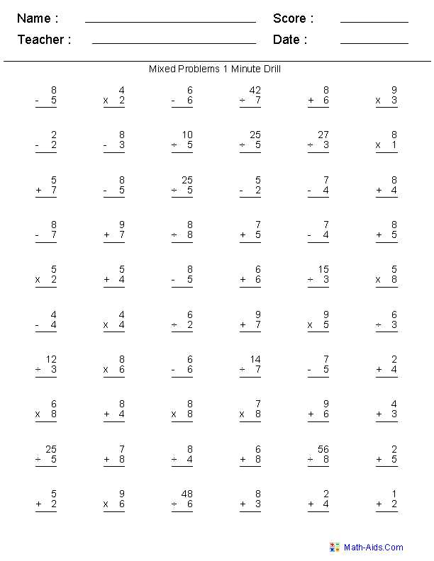 Adding Mixed Numbers Worksheet with Mixed Problems Worksheets