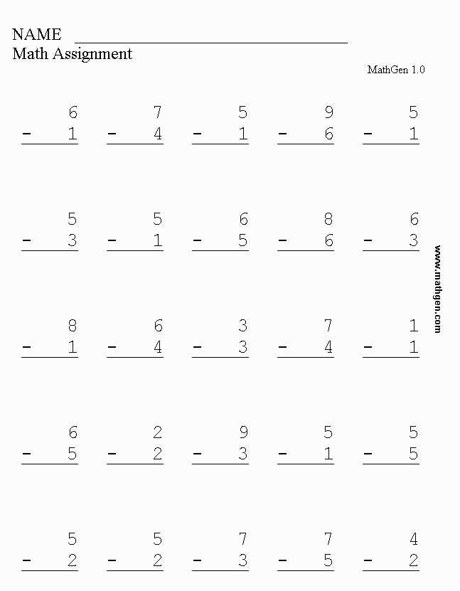 Addition and Subtraction Worksheets for Kindergarten Along with 1st Grade Addition and Subtraction Worksheets Worksheets for All