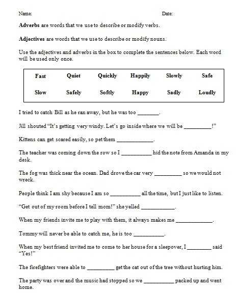 Adverb Worksheets 3rd Grade or 31 Best Ela Core Worksheets Images On Pinterest
