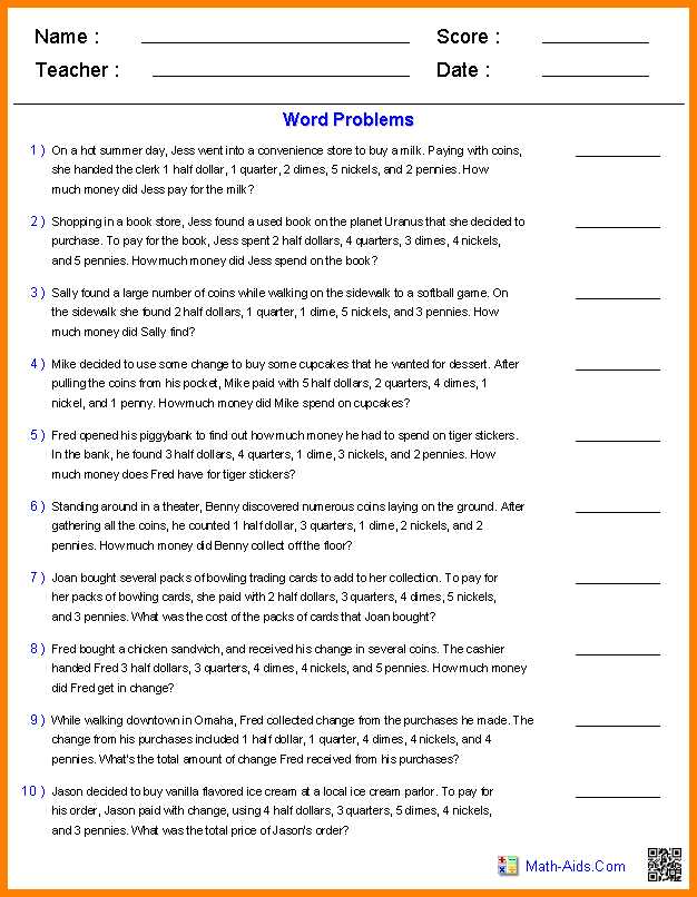 Algebra 2 Word Problems Worksheet and 10 2nd Grade Word Problems Worksheets