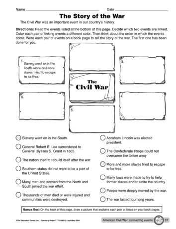 America the Story Of Us Civil War Worksheet Answer Key or 8 Best Civil War Lapbook Images On Pinterest