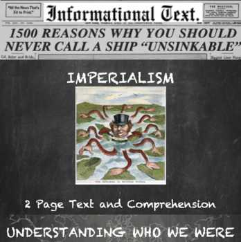 American Imperialism Worksheet Answers as Well as Age Imperialism Teaching Resources