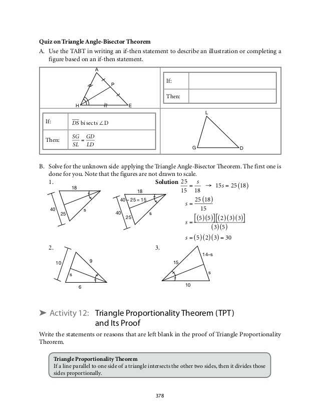 Angle Bisector Worksheet Answer Key together with Grade 9 Mathematics Module 6 Similarity