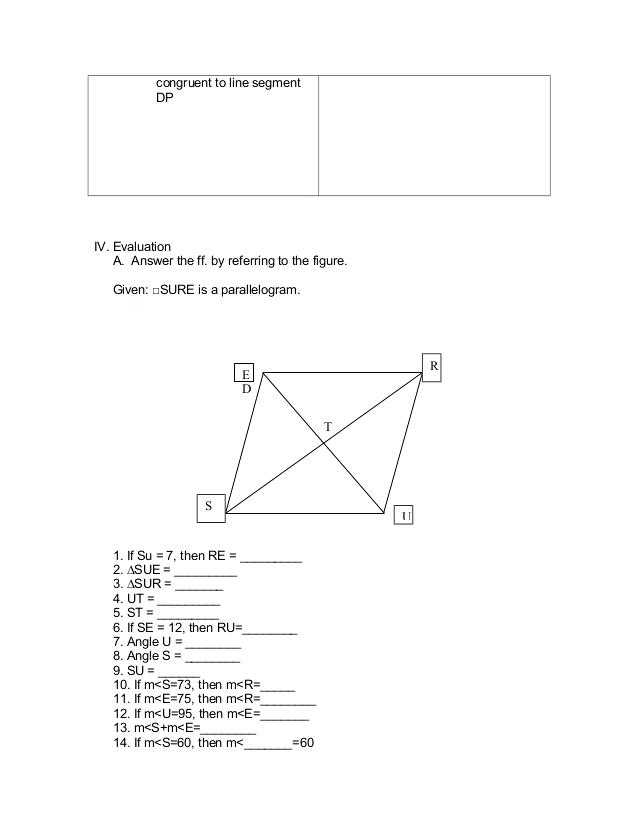 Angles formed by Parallel Lines Worksheet Answers Milliken Publishing Company and Properties Parallelograms Worksheet to Her with Planes and the