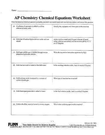 Ap Chemistry Worksheets with Answers with Ap Unit 1 Worksheet Answers Jensen Chemistry
