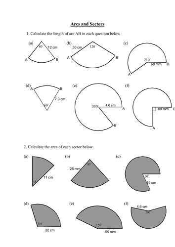 Arc Measure and Arc Length Worksheet or Volume & Surface area Cylinder by Jamescmartin Teaching Resources