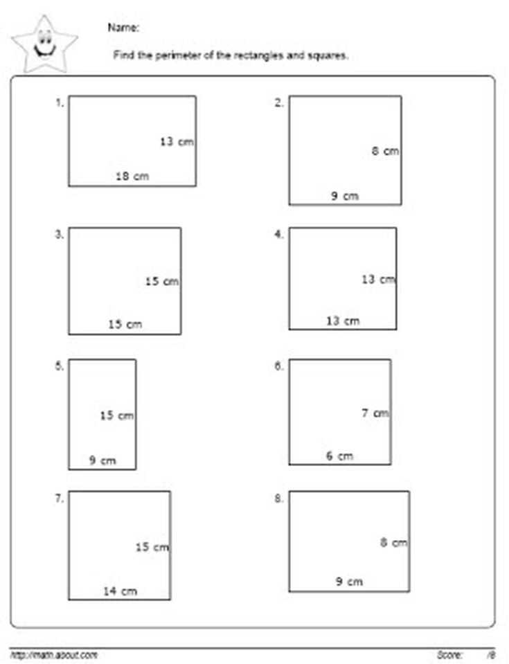 Area Perimeter Volume Worksheets Pdf as Well as Perimeter Worksheets Geometry Classwork