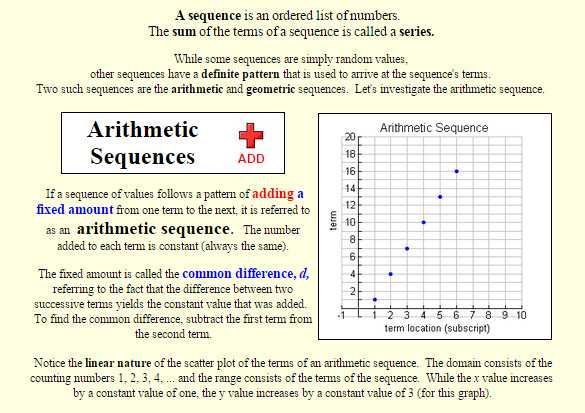 Arithmetic Sequence Worksheet 1 as Well as Arithmetic Sequence Examples – 10 Free Word Excel Pdf format