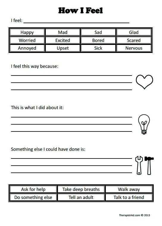 Behavior Worksheets for Kids and 144 Best Child therapy Images On Pinterest