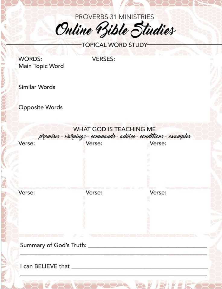 Bible Study Worksheets for Adults Pdf with 147 Best Free Bible Study Printablea Images On Pinterest