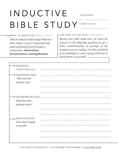 Bible Worksheets Pdf with How to Study the Bible 7 Simple Bible Study Methods Every Christian