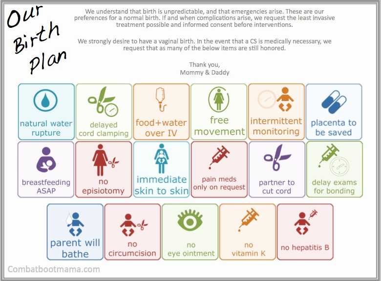 Birth Plan Worksheet Also Birth Plan App Guvecurid