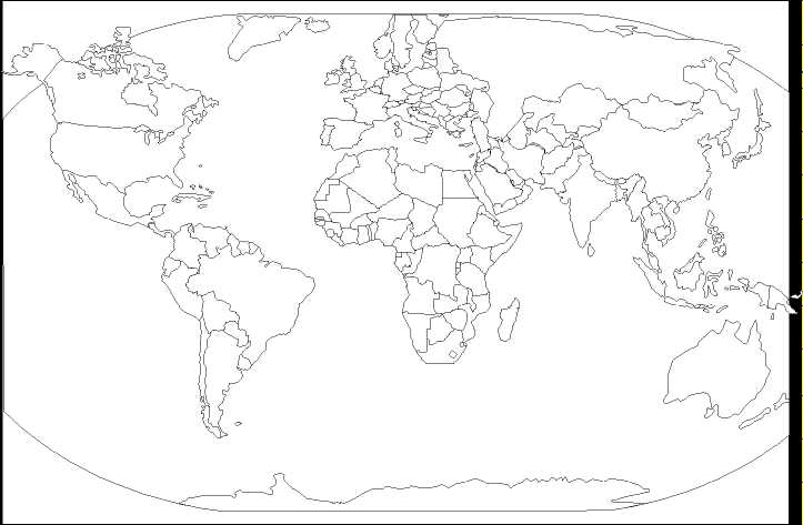 Blank World Map Worksheet Pdf Along with Best World Review Blank Political Map