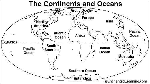 Blank World Map Worksheet Pdf as Well as Blank Continents and Oceans Worksheets