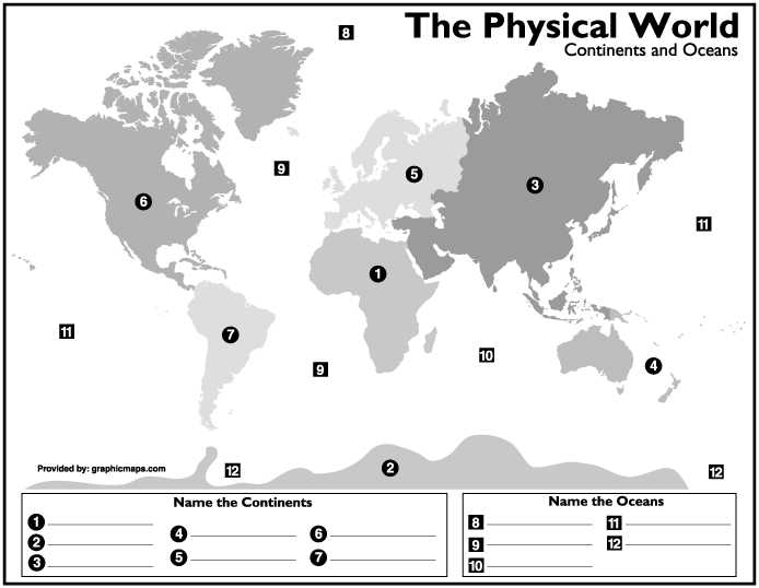 Blank World Map Worksheet Pdf or Royalty Free Map to Use when Having the Kids Plot where the