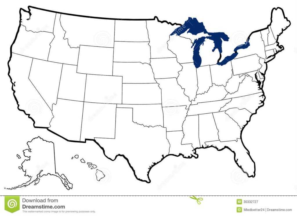 Blank World Map Worksheet Pdf or Us Map Blank Pdf with Great Lakes State In Printable Keysub