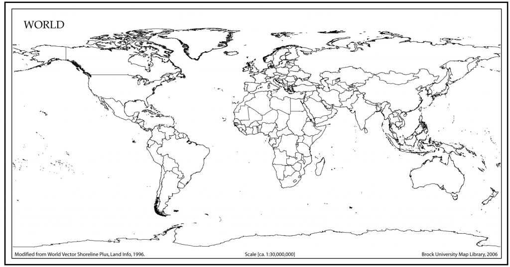 Blank World Map Worksheet Pdf or World Map with Continent Names Fresh Blank Seven Continents Map Best