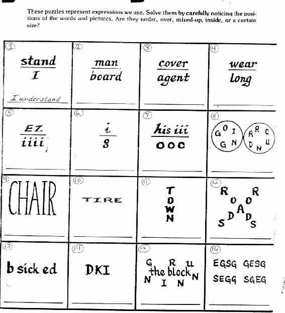 Brain Games Worksheets Also 84 Best Brain Teasers Images On Pinterest