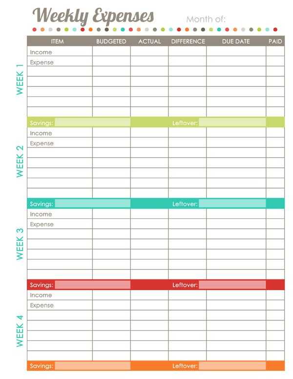 Budget Planner Worksheet and 10 Best Writing Planners Images On Pinterest