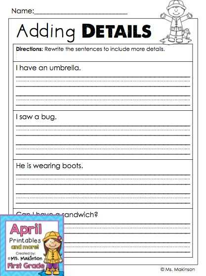 Building Sentences Worksheets 1st Grade Along with Free First Grade Writing Worksheets Best 49 Best Daily 5 Work