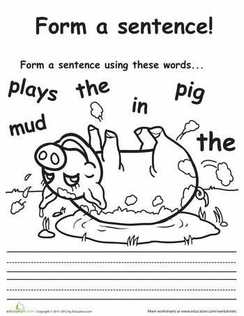 Building Sentences Worksheets 1st Grade or 120 Best Fran§ais Structure De Phrase Images On Pinterest