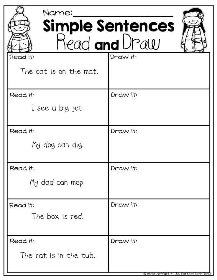Building Sentences Worksheets 1st Grade with 11 Best Sentences Images On Pinterest