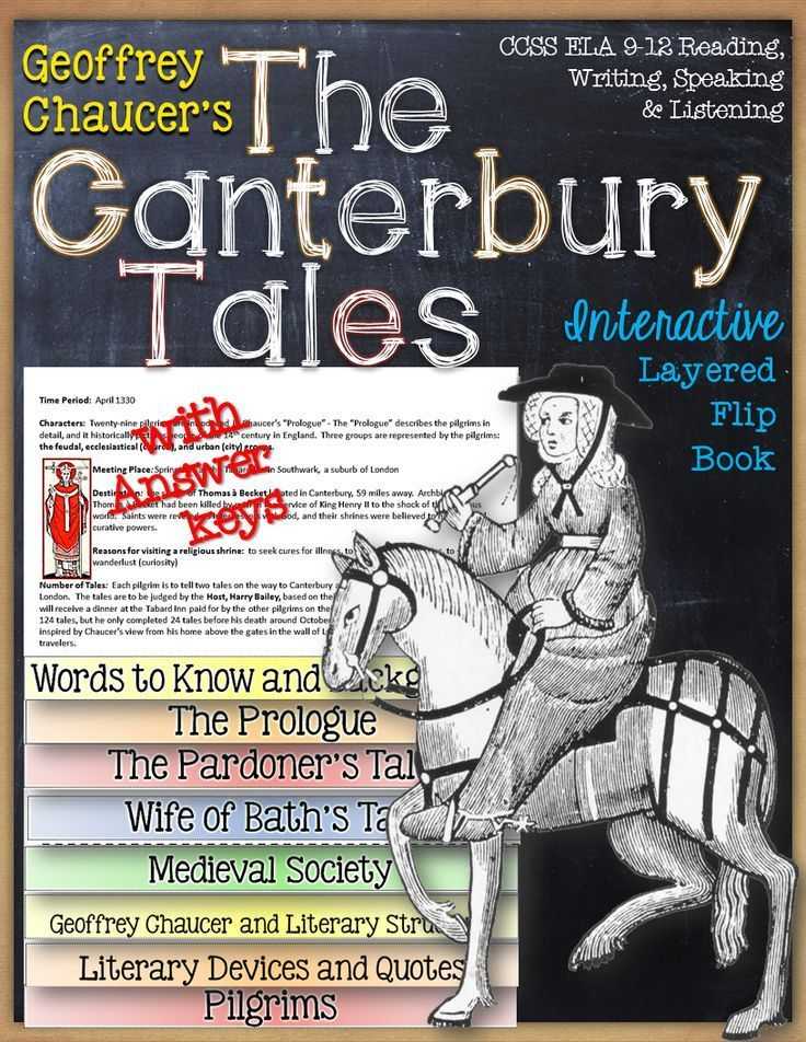 Canterbury Tales the General Prologue Worksheet Answers as Well as 37 Best Canterbury Tales Images On Pinterest