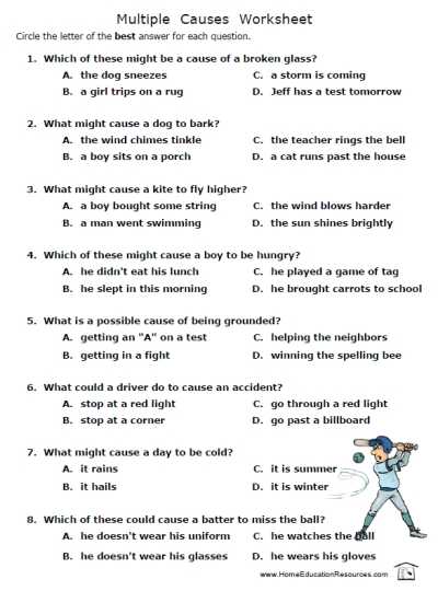 Cause and Effect Worksheets 3rd Grade together with Middle School Worksheets Free Worksheets for All
