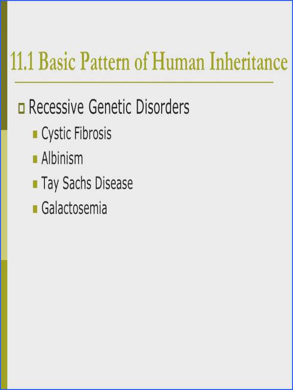 Chapter 11 Complex Inheritance and Human Heredity Worksheet Answers with Patterns Inheritance Worksheet Answers