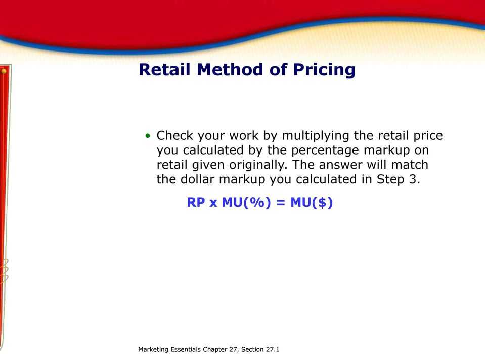 Chapter 11 the Price Strategy Worksheet Answers Along with Chapter 27 Pricing Math Section 27 1 Calculating Prices Section