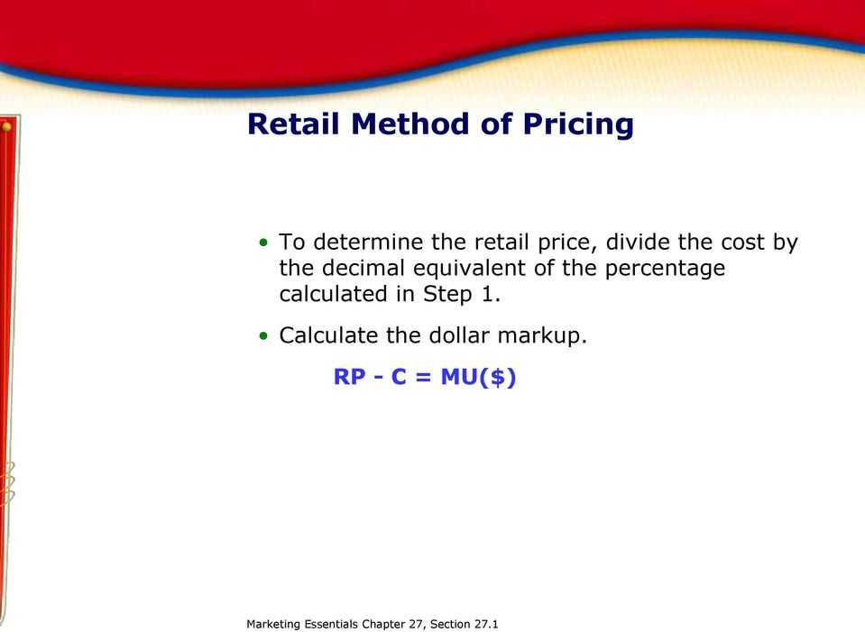 Chapter 11 the Price Strategy Worksheet Answers and Chapter 27 Pricing Math Section 27 1 Calculating Prices Section