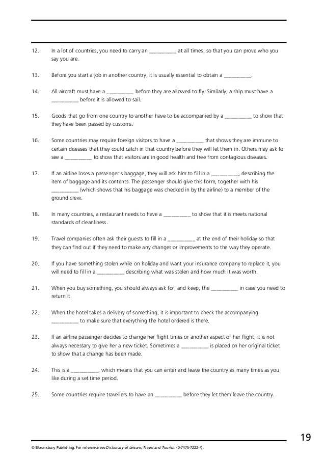 Chapter 15 Section 2 A Worldwide Depression Worksheet Answers or Check Your English Vocabulary for Leisure Travel and tourism Vnfriend…