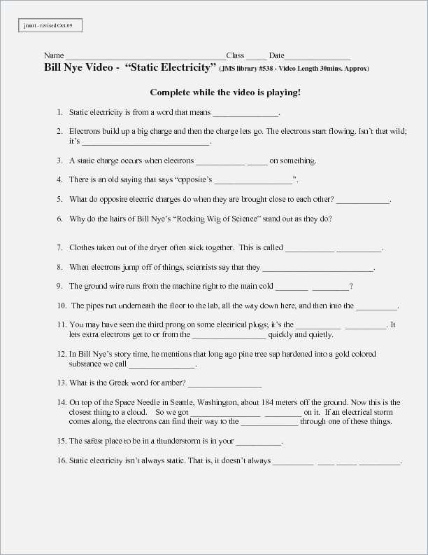 Charge and Electricity Worksheet Answers or Charge Worksheet Answers the Best Worksheets Image Collection