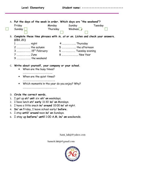 Check Writing Lessons Worksheets Also 124 Free Telling Time Worksheets and Activities