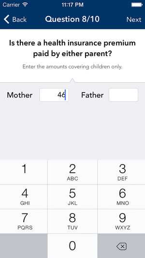 Child Support Guidelines Worksheet Also south Carolina Child Support Calculator On the App Store