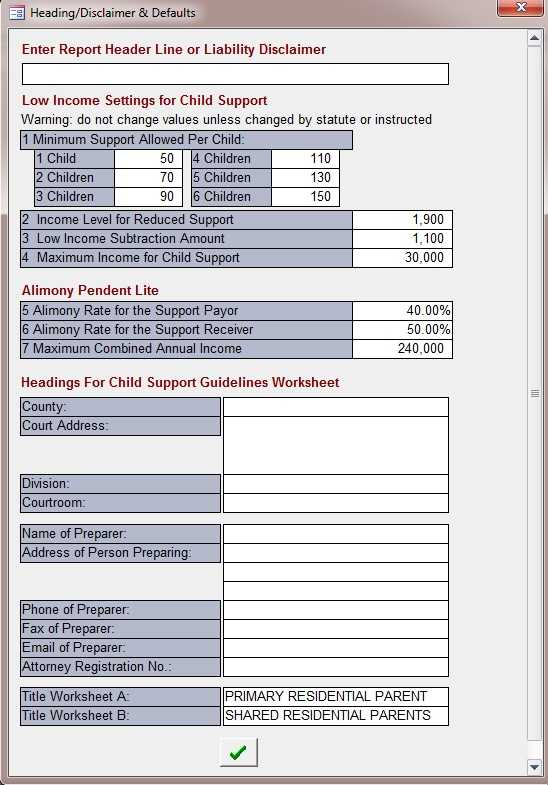 Child Support Guidelines Worksheet and Beautiful Colorado Child Support Worksheet Fresh Child Support